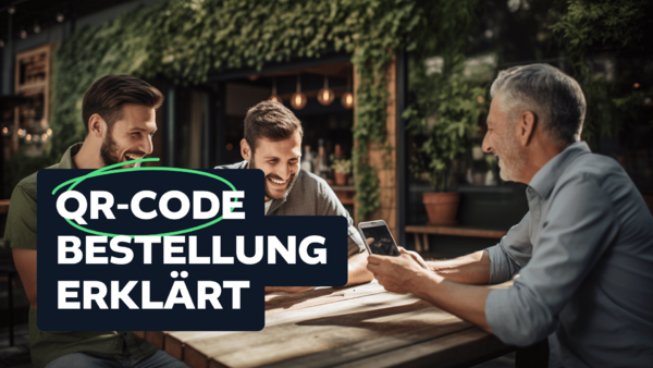 Gäste im Restaurant nutzen Selfordering Bestellsysteme