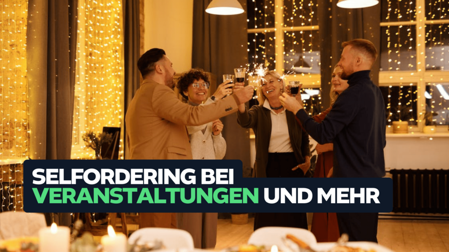 Selfordering bei Veranstaltungen und Events